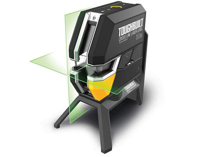 Toughbuilt TB-H2-LL-M30-L2 , Křížový laser | zelený | 30 m