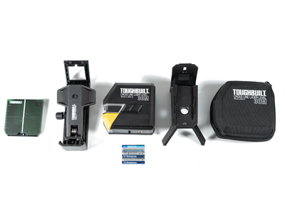 Toughbuilt TB-H2-LL-M30-L2 , Křížový laser | zelený | 30 m