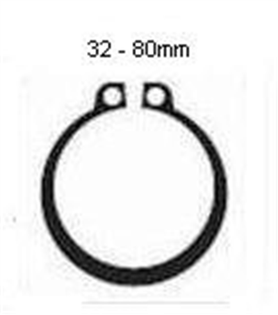 Segerové kleště ohnuté vnější 240mm, A-4739