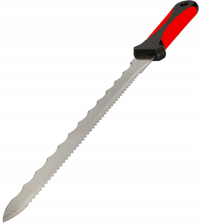 Vorfal V07044, Nůž na pěnu a tepelné izolace