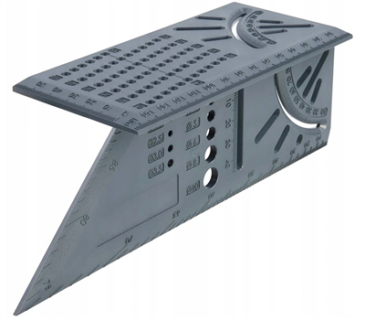 Truhlářský pokosový úhelník japonský 3D, 0-90°, V07361