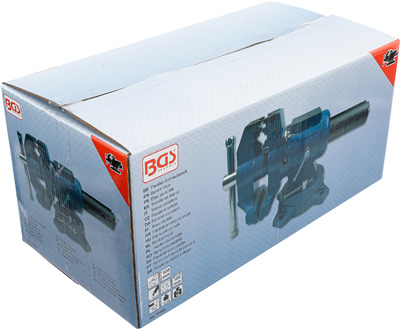 BGS 70965, Paralelní svěrák | Upínací čelisti 100 mm | otočné o 360°