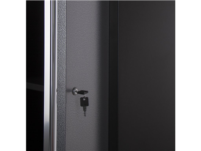 Matabro SET-CA01057, Dvoudveřová skříňka s nerezovou pracovní deskou | 1 police | 680x465x950 mm