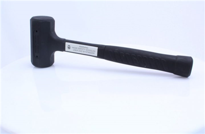 Celogumové nárazové kladivo 520 g, 45 mm ASTA černé, LST22-45