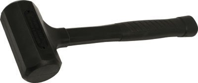 Celogumové nárazové kladivo 520 g, 45 mm ASTA černé, LST22-45