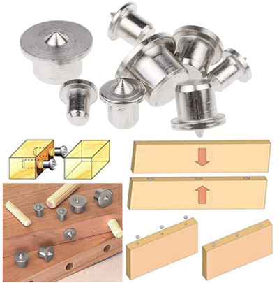 Značkovače otvorů pro kolíky, 6-12 mm, sada 8 ks, V07253