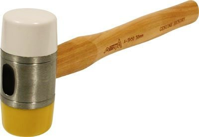 Montážní gumové kladivo 27 mm s dřevěnou rukojetí ASTA, LSW12-27