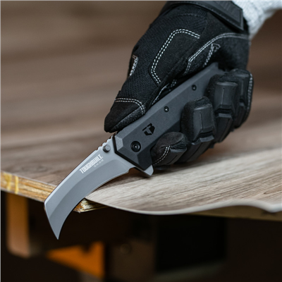 Zahnutý zavírací nůž TOUGHBUILT