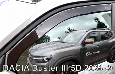 Ofuky oken Dacia Duster 2024- (přední)