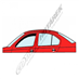 Ofuky oken Mercedes A-Class 2004-2012 (přední, W169)