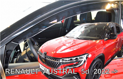 Ofuky oken Renault Austral 2023- (přední)