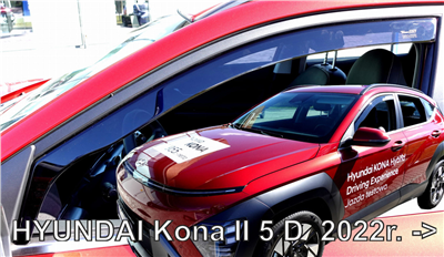 Ofuky oken Hyundai Kona 2023- (přední)