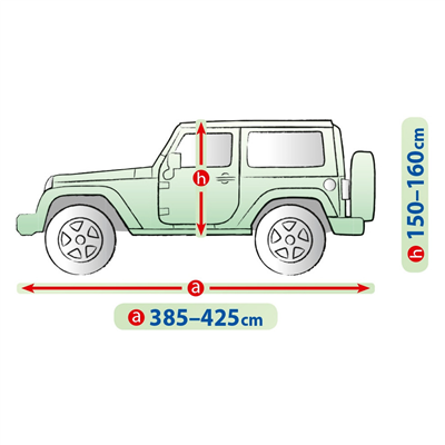 Ochranná plachta Mobile Garage na auto Mitsubishi Pajero Pinin 1998-2007