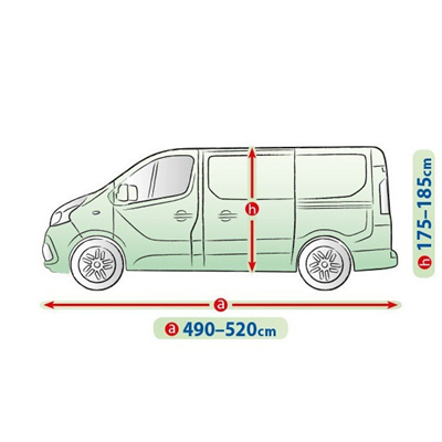 Ochranná plachta Mobile Garage na auto Toyota ProAce 2012-2016 (dlouhá verze)