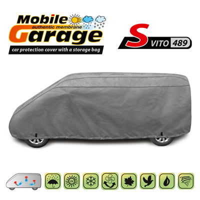 Ochranná plachta Mobile Garage S na auto Mercedes Vito / Viano / V-Class
