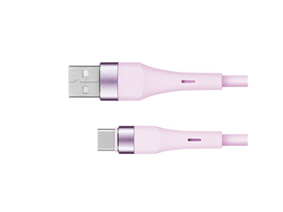 Kabel KRUGER & MATZ KM1268-1P USB/USB-C 1m Pink