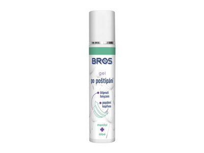 Gel po poštípání hmyzem BROS mentol+aloe 50ml