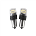Autožárovka LED BA15S 12V CARCLEVER 16LED 2835SMD bílá 2ks