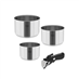 Sada hrnců TEESA Cook Expert Single Hand TSA0148 3ks