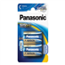 Baterie C (R14) alkalická PANASONIC Evolta 2ks / blistr
