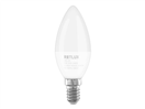 RETLUX 04111349 Žárovka LED E14 5W C37 bílá teplá RETLUX REL 35 4ks