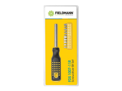 Sada bitů se šroubovákem FIELDMANN FDS 1007-11R 11ks