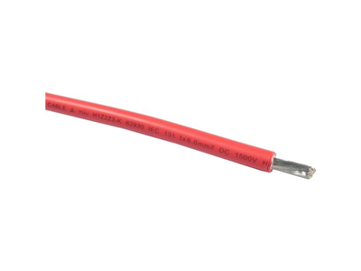 Solární kabel 6mm2, červený
