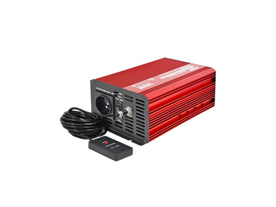 Měnič napětí CARSPA P1000 12V/230V 1000W čistá sinusovka D.O.