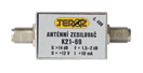 TEROZ 14411247 Anténní zesilovač Teroz 406X, nízkošumový, UHF, G14dB, F1,5dB, U98dBµV, F-F