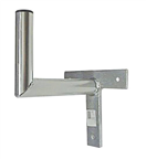 TIPA 14560951 Anténní držák 25cm na zeď, trubka 42/2mm, výška 26cm