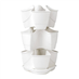 Květináč na bylinky COUBI HERBAL bílý 29,5x29,5x38cm
