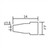 Hrot N5-8/ZD553 pr.1.5mm (ZD-8915)