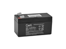 GETI 04250340 Baterie olověná 12V 1.2Ah GETI