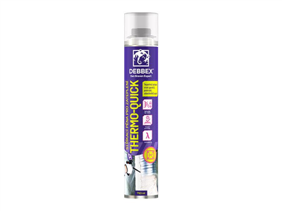 Pěna pro zateplení DEBBEX THERMO-QUICK 750ml