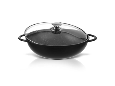Wok pánev s poklicí ORION Grande 32cm