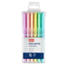 Zvýrazňovač EASY Flash Pastel 6ks