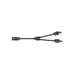 Kabel TIPA MC4 rozbočení 1x konektor/ 2x zdířka 30cm
