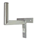 TIPA 14560998 Anténní držák 25cm na zeď, trubka 42/2mm, výška 26cm žár.