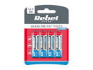 REBEL 04270510 Baterie AA (R6) alkalická REBEL EXTREME Alkaline Power 4BP BAT0097B