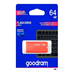 Flash disk GOODRAM USB 3.0 64GB bílo-oranžový