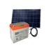 Solární set baterie GOOWEI ENERGY OTD100 (100Ah, 12V) a solá