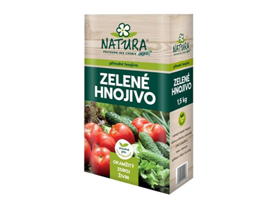 Hnojivo NATURA Zelené hnojivo 1,5kg