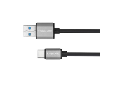 Kabel KRUGER & MATZ KM1244 USB/USB-C 1m Black
