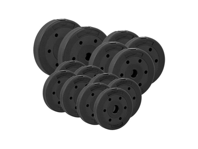 Sada bitumenových zátěží REBEL RBA-2106 8x1,25kg + 4x2,5kg + 2x5kg