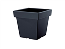 PROSPERPLAST 06430338 Květináč LOFLY LOW antracit 19,3cm