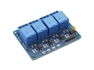 TIPA 09830062 Modul relé 4x, napájení 5V, s optočlenem