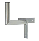 TIPA 14561021 Anténní držák 25cm na zeď, trubka 42/2mm, výška 46cm