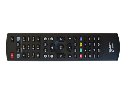 Dálkový ovladač GoSAT / Sunsat + TV univerzální