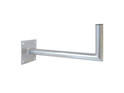 Anténní držák 50cm na zeď se základnou, trubka 42/2mm, výška 16cm