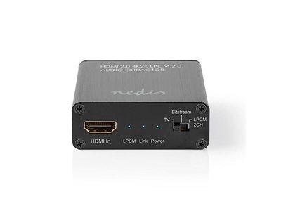 Převodník HDMI/Jack 3,5mm+Toslink NEDIS VEXT3470AT